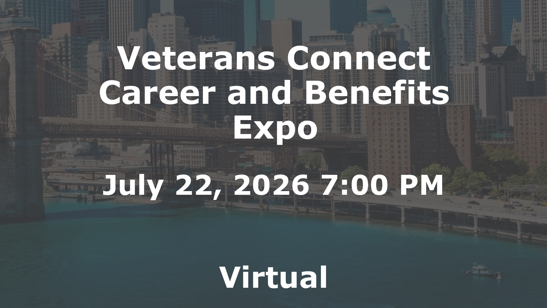 Veterans Connect Career and Benefits Expo event image